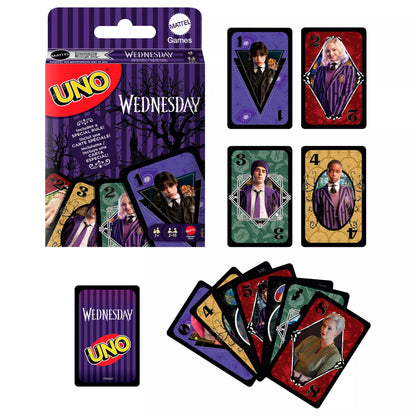 UNO kortos WEDNESDAY (JHB18)
