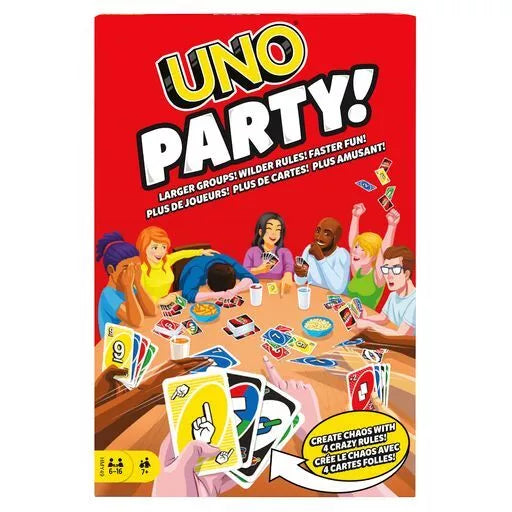 UNO PARTY – vakarėlio kortos (HMY49)