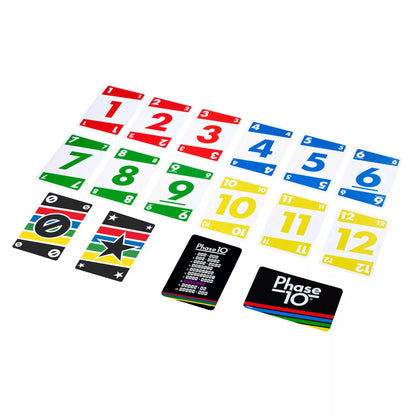 UNO PHASE 10 – sutampančių kortų žaidimas (FFY05)