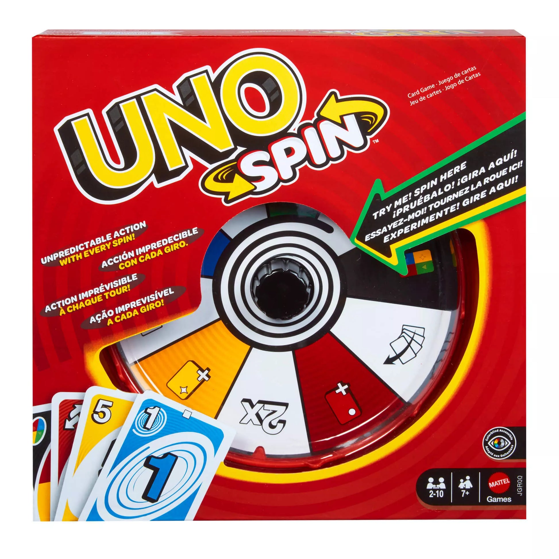 UNO SPIN stalo žaidimas (JGR00)